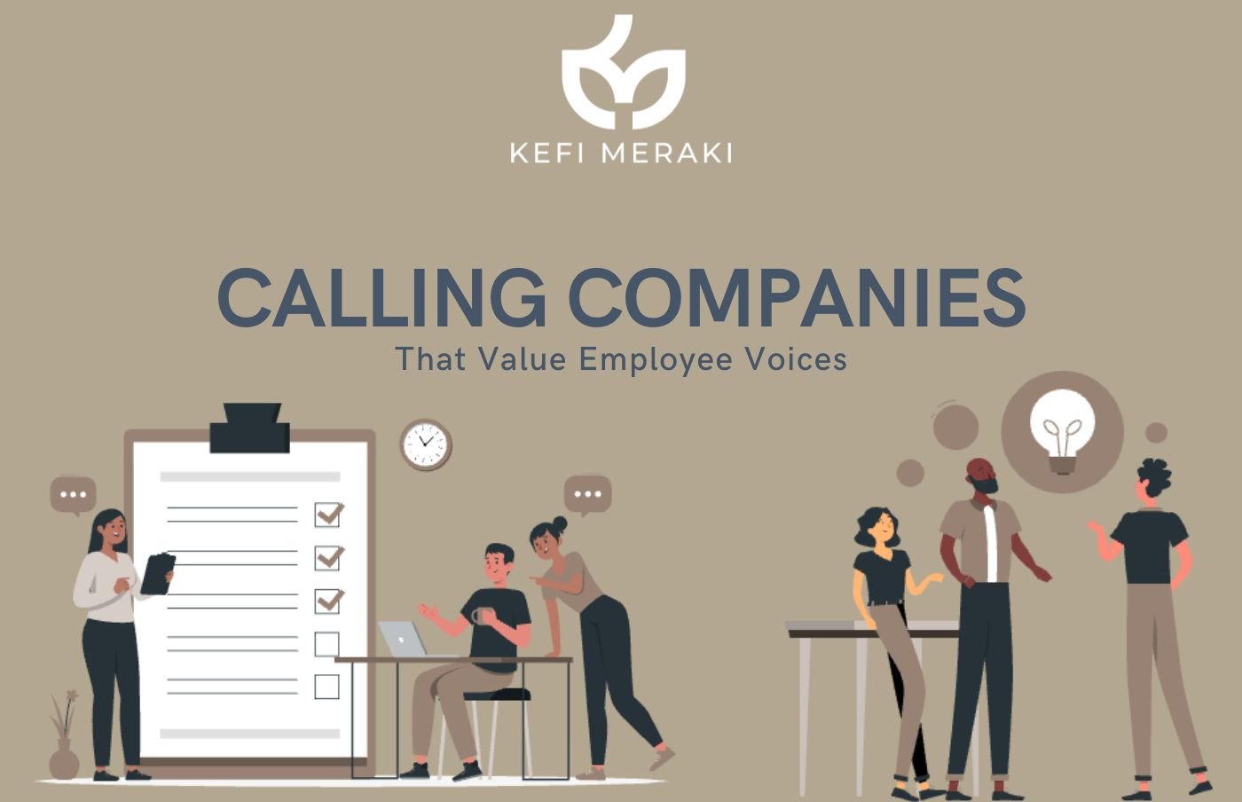 Employee Wellness Programs by Kefi Meraki Valuing Employee Voices in the Workplace Customised Wellness Strategies for Employee Engagement